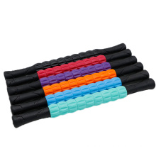 M1 Roller Massage Stick Muscle Massage Roller Stick Yoga Deep Muscle Relaxing Massage Stick Plastic Bead Stainless Steel Shaft
